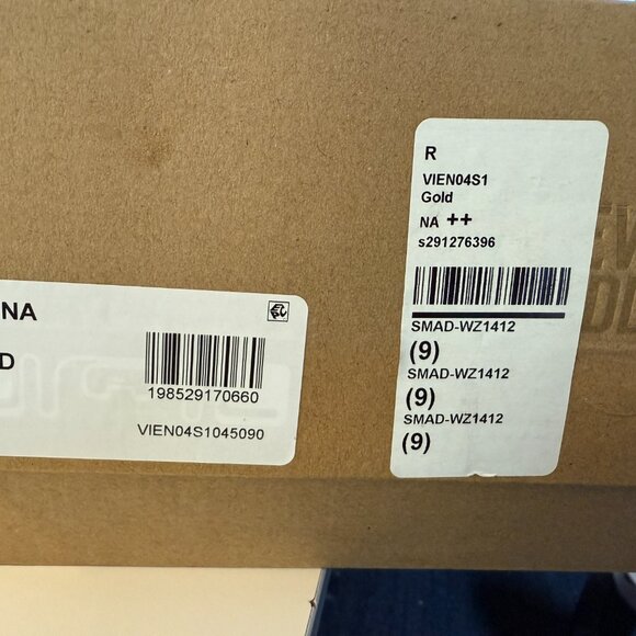 NWT Gold Steve Madden Vienna Heels - Size 9 - Picture 2 of 5